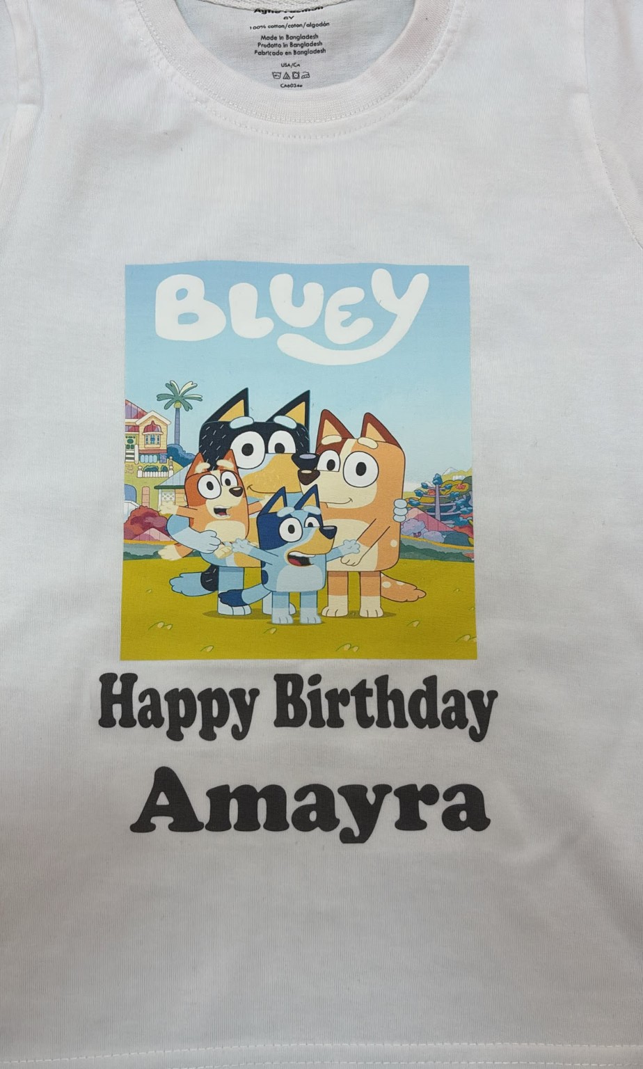 Custom birthday cartoon shirt