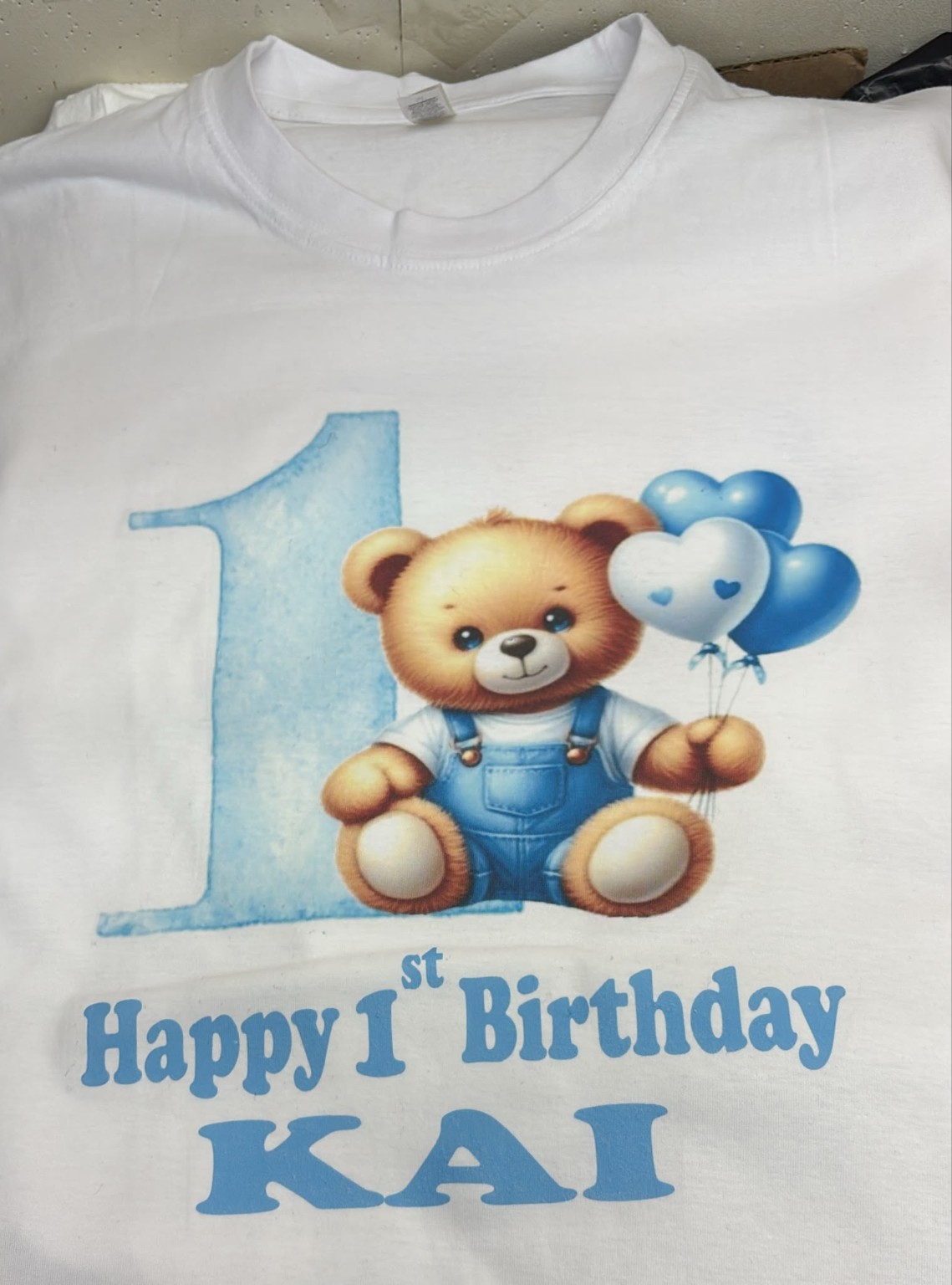 First birthday custom shirt