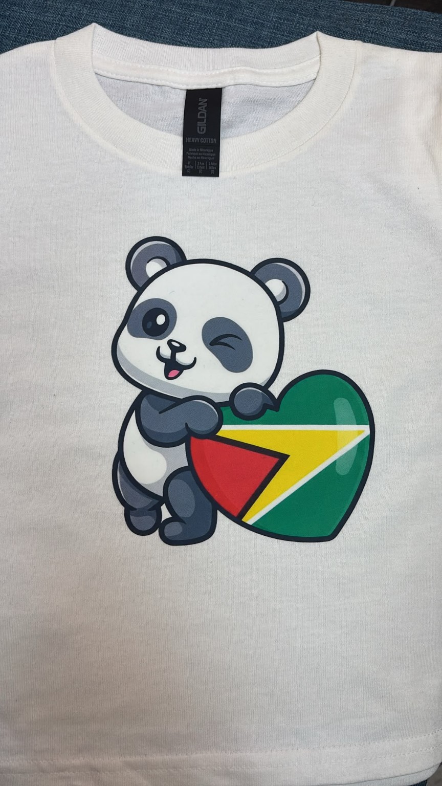Cute custom panda kids shirt